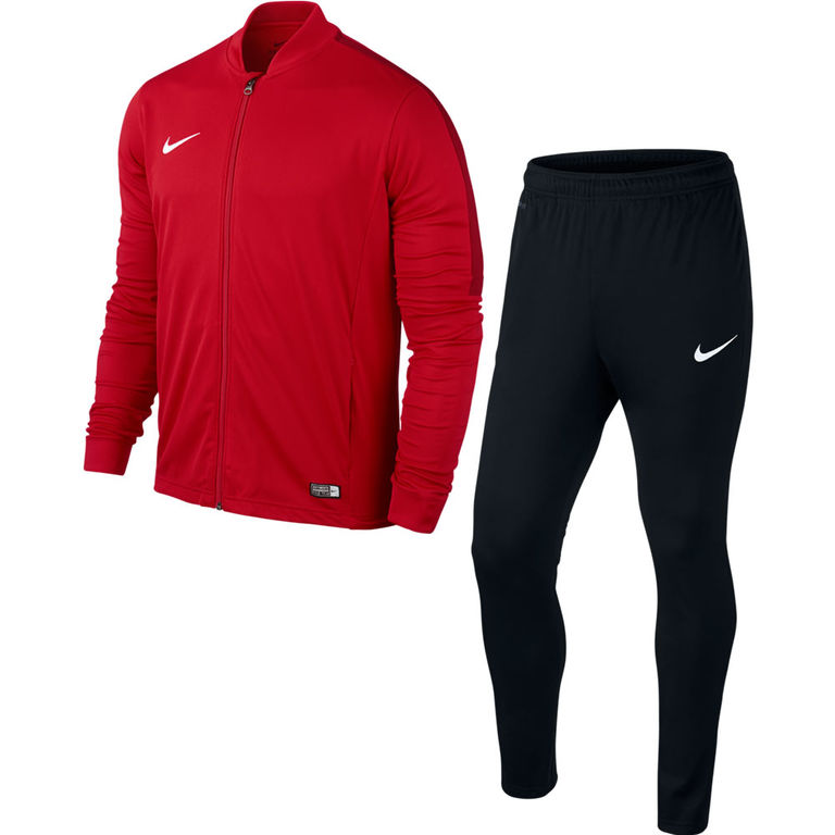 Nike Trainingspak Jr Academy 16 Knit 2 Kids Rood -zwart