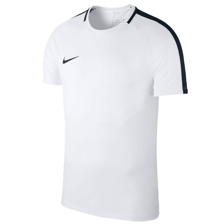 NIKE Shirt Nike Dry Academy 18 SS Top Wit zwart 893693-100