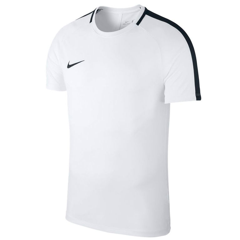NIKE Academy 18 Dry Shirt SS Wit zwart