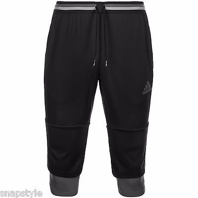 Adidas Condivo 16 3-4 Pant zwart-grijs