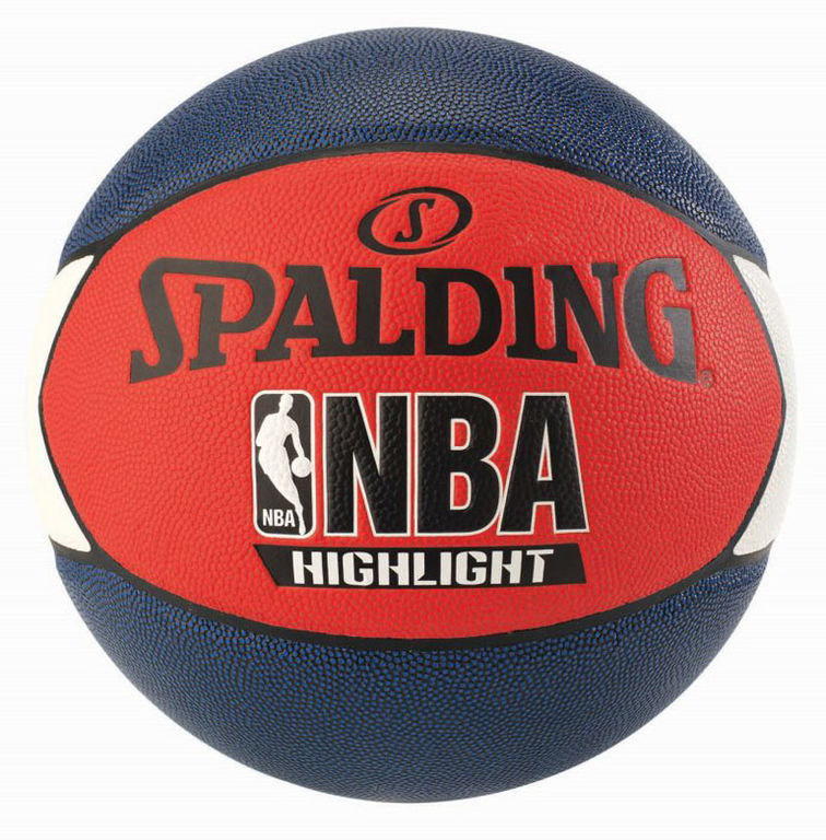 Spalding NBA Highlight Outdoor Basketbal Rood-Blauw