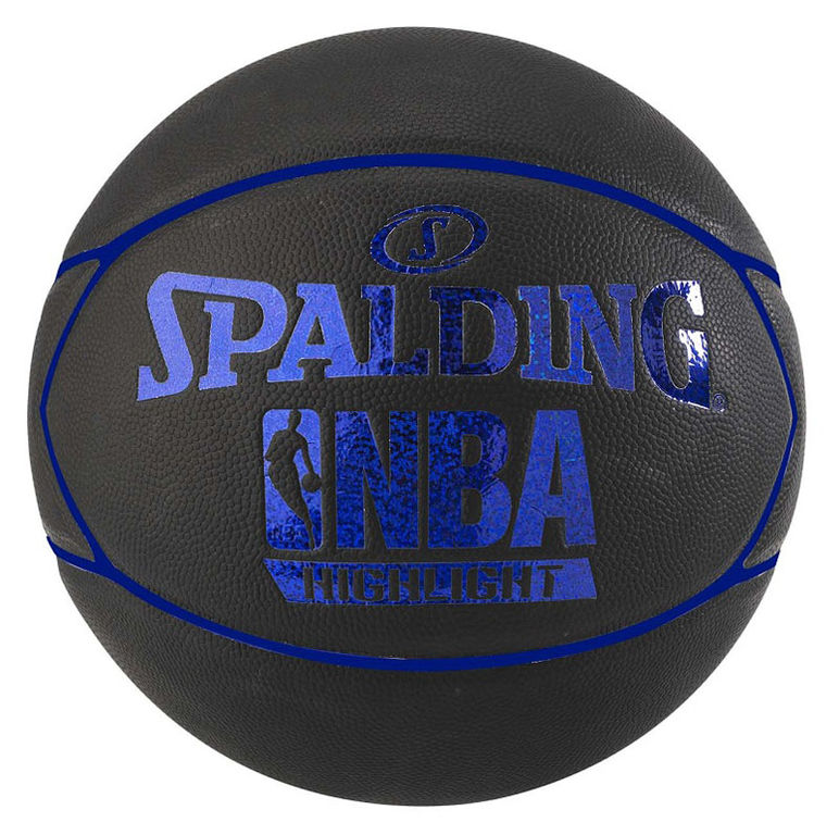 Spalding NBA Highlight Outdoor Basketbal Black-Blue