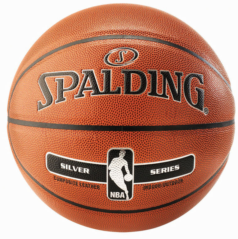 Spalding NBA Silver Indoor-Outdoor Basketball New