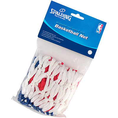 Spalding NBA All Weather Basketbalnet rood/wit/blauw afbeelding 1