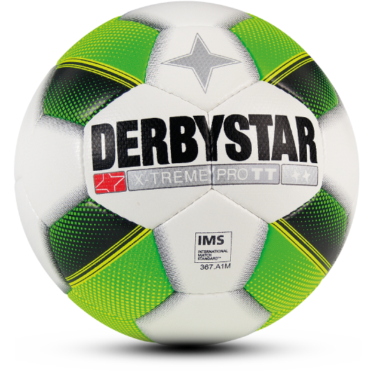 Derbystar Voetbal X-Treme Pro TT wit/groen