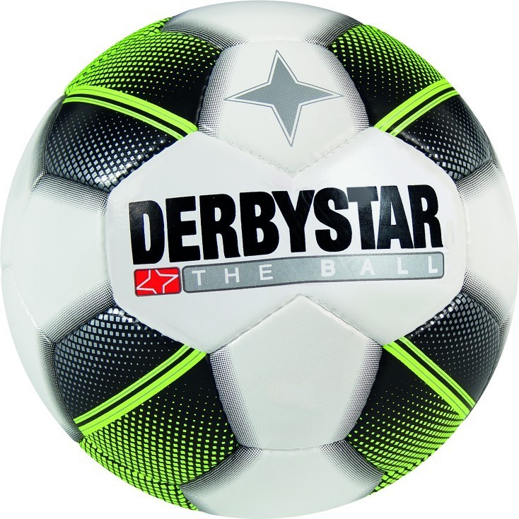 Derbystar Mini Voetbal Zwart / Groen / Wit
