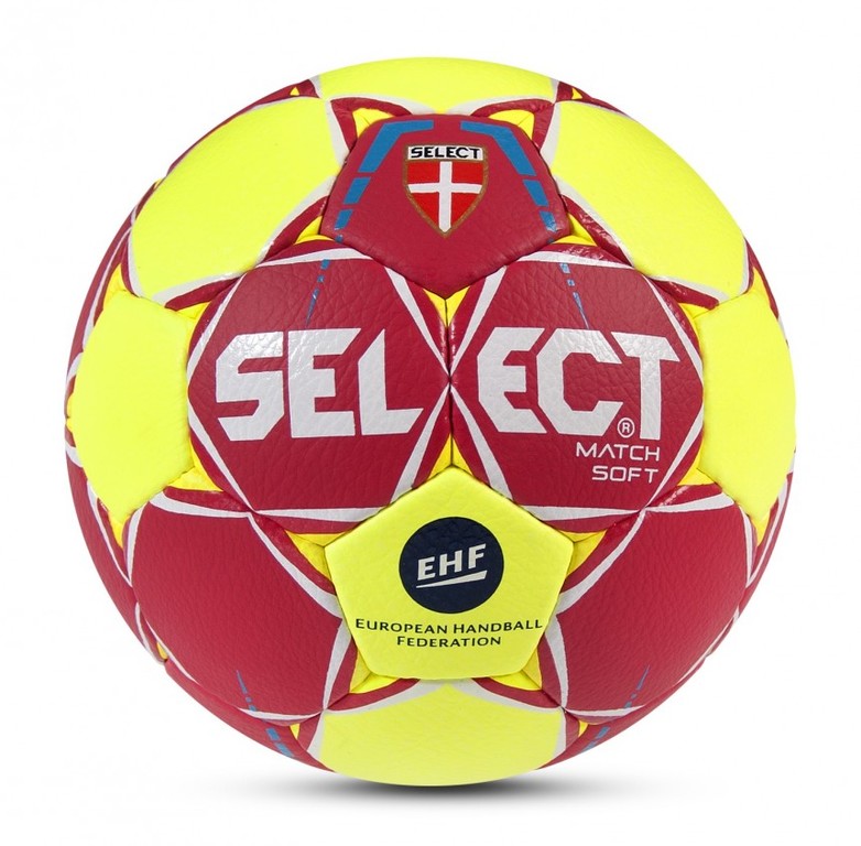 Select Handbal Match Soft Rood/Geel afbeelding 1