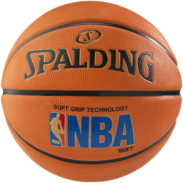 Spalding NBA Logoman Soft Grip Indoor-Outdoor Basketball