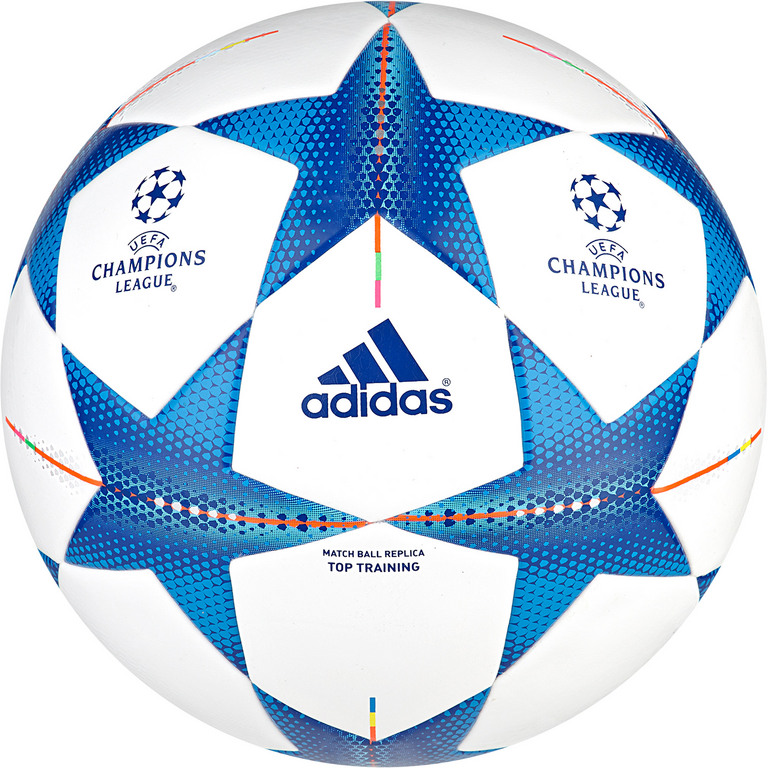 Voetbal Top Training Champions League wit-blauw