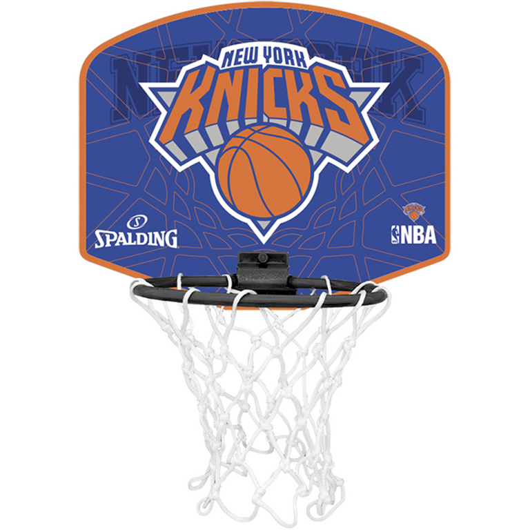 Spalding Basketbal Miniboard NY Knicks blauw-oranje