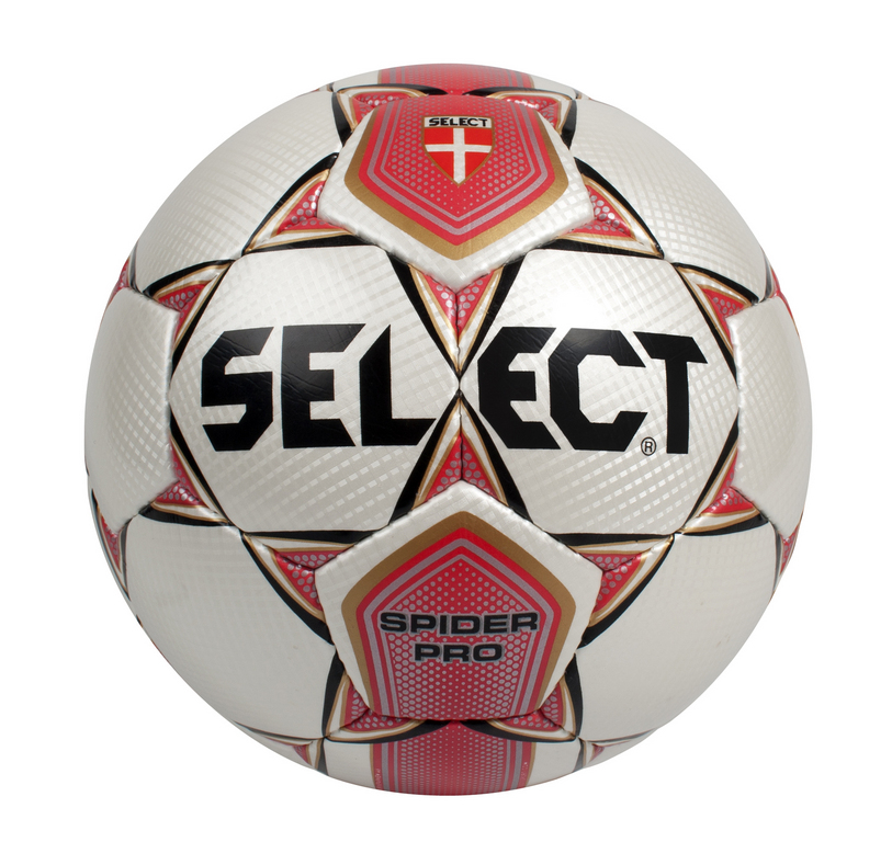Select Voetbal Jeugd Spider Pro 360gr wit/rood