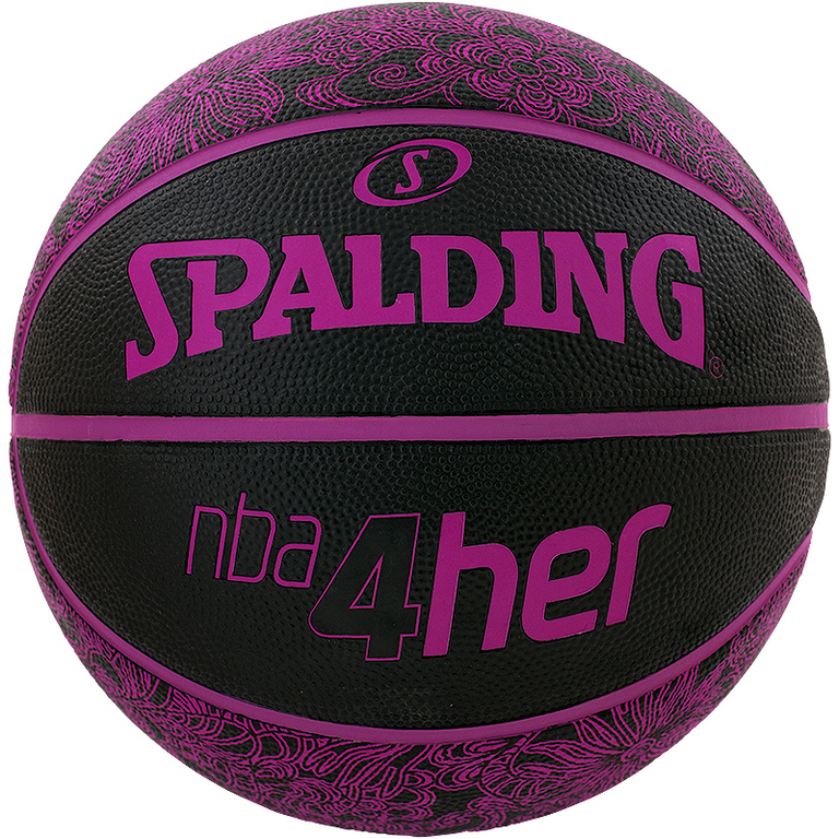 Spalding Basketbal NBA 4HER zwart/paars