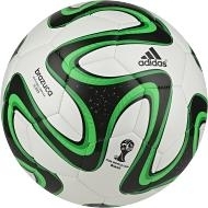 Adidas Voetbal Brazuca Replica Glider wit zwart groen