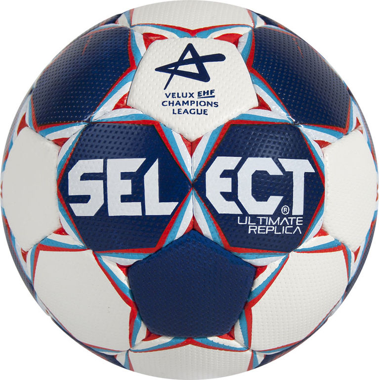 Handbal Ultimate Champions League maat 3 blauw wit rood