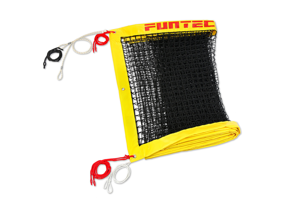 Funtec Beachtennisnet Pro Beach 8,5 m 4,5 cm Maas Vaste Opstelling