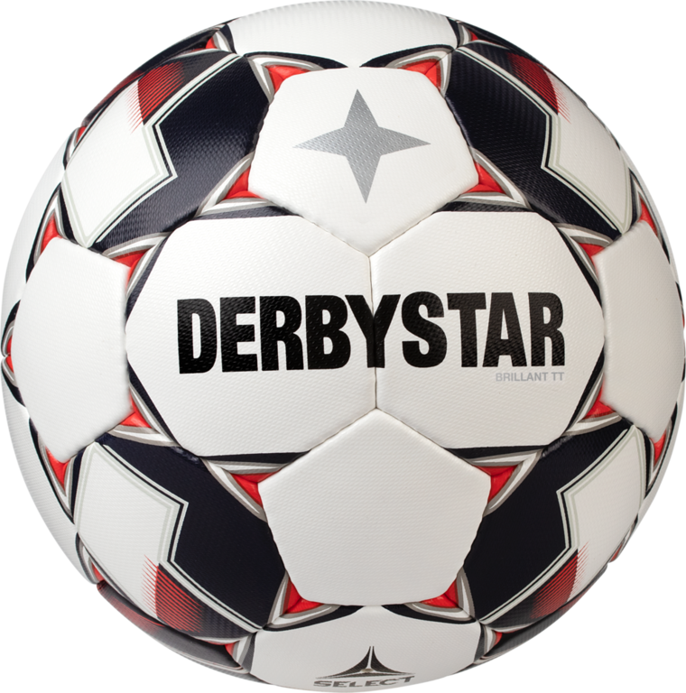 Derbystar Voetbal TT AG wit rood