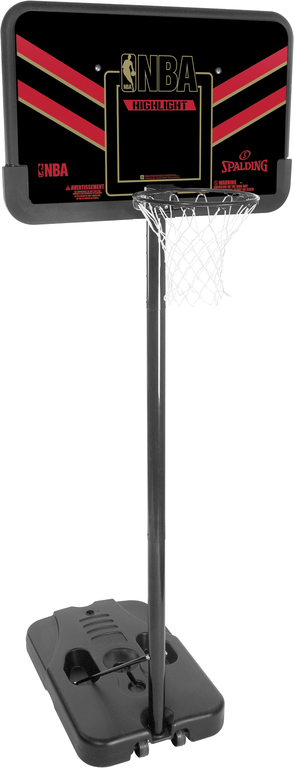 Spalding Basket hoop Highlight Gold print