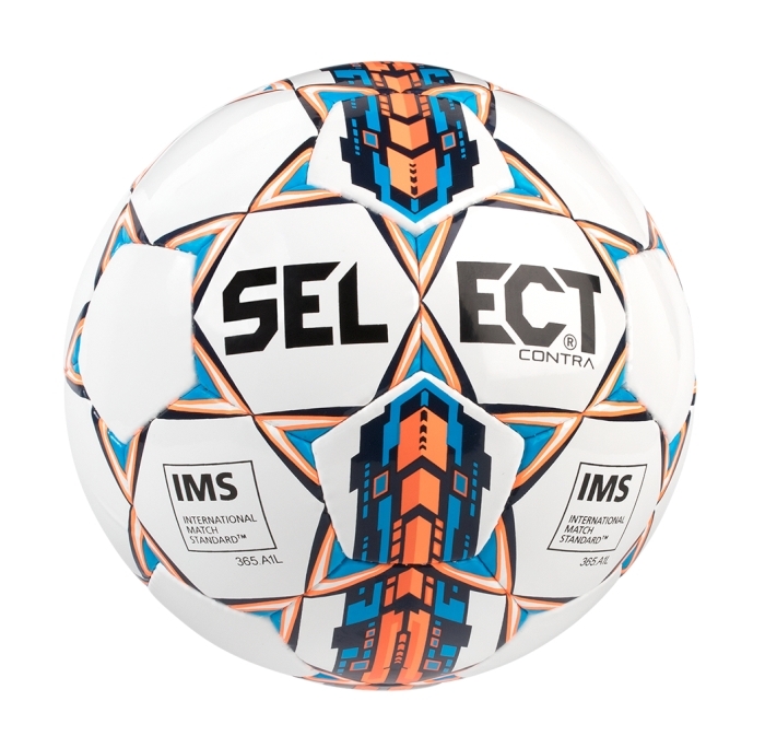 Select Voetbal Contra Wit oranje
